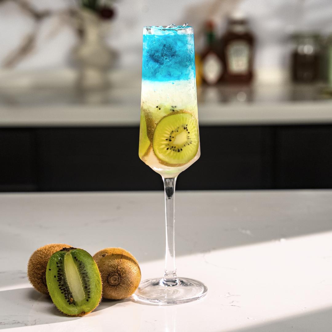Kiwi Blue Cocktail