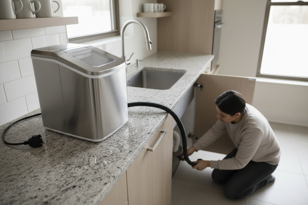 How to Fix an Ice Maker That Won't Drain Properly
