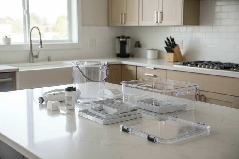 The Best Way to Store Ice Maker Accessories and Removable Parts