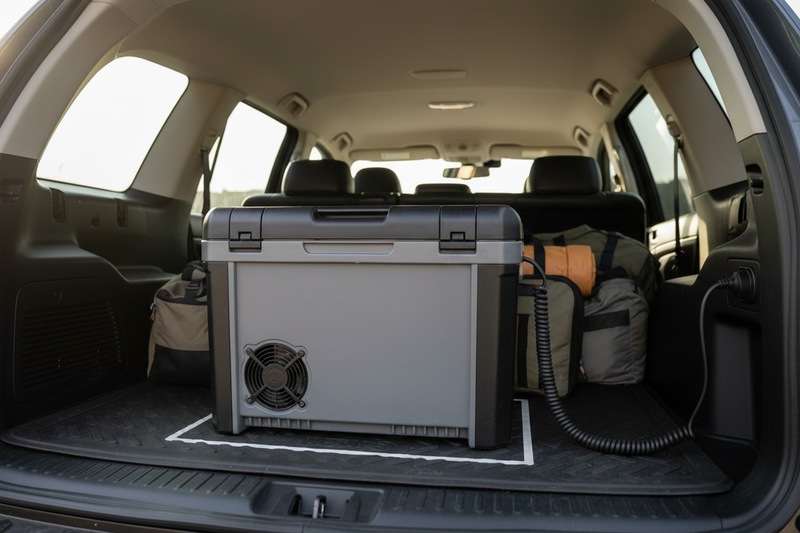 What Is the Best Way to Insulate a Portable Refrigerator to Reduce Power Draw?