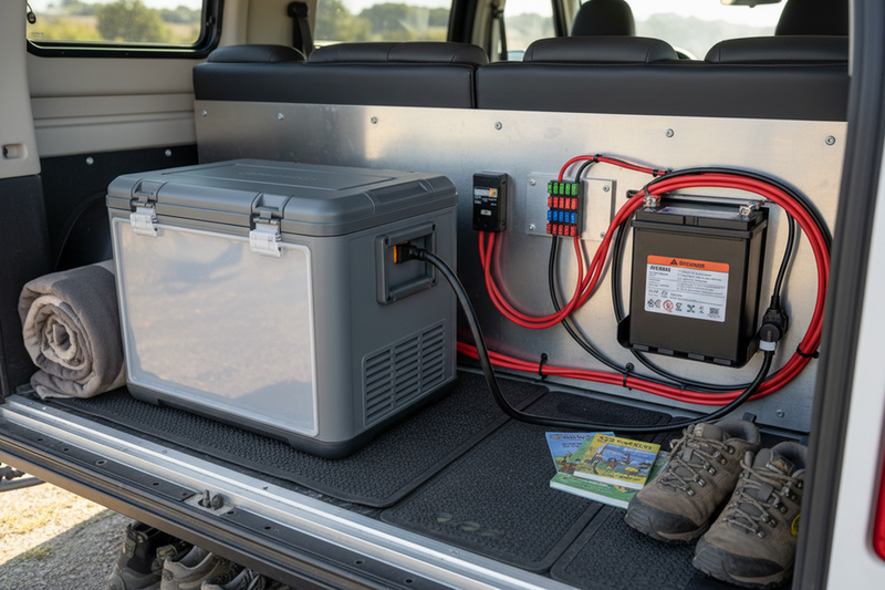 How to Wire a Dual-Battery System for a Car Refrigerator in an RV