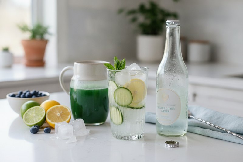 How to Make Sparkling Mocktails That Stay Fizzy Longer