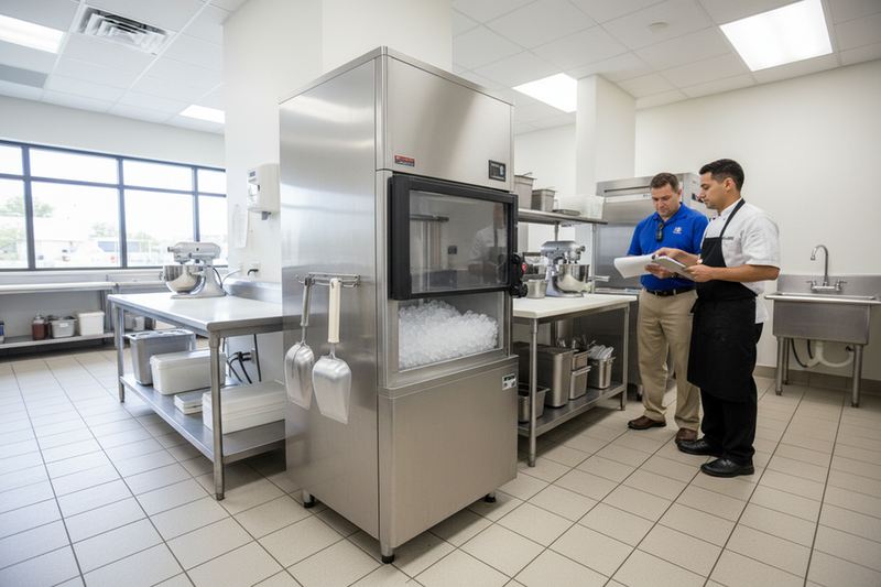 What Health Inspectors Actually Check on Commercial [Ice](https://www.fda.gov/media/164194/download) Machines During Restaurant Inspections