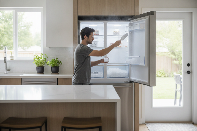 How Does Frequent Door Opening Affect Ice Maker Energy Use?