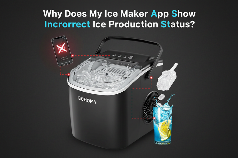 Why Does My Ice Maker App Show Incorrect Ice Production Status?