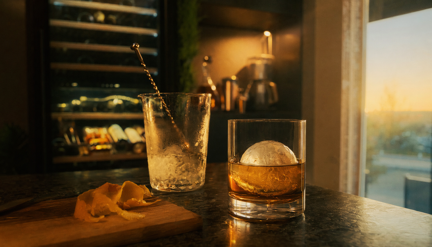 How the Craft Cocktail Revival Raised the Bar for Home Ice, Chilling, and Drink Storage