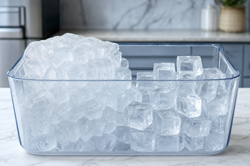 How to Stop Ice from Clumping Together in Your Storage Bin