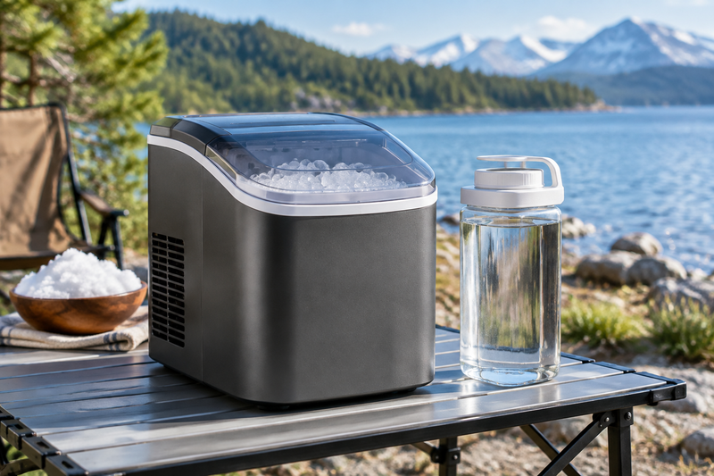 Can You Use Melted Snow or Lake Water in a Portable Ice Maker?