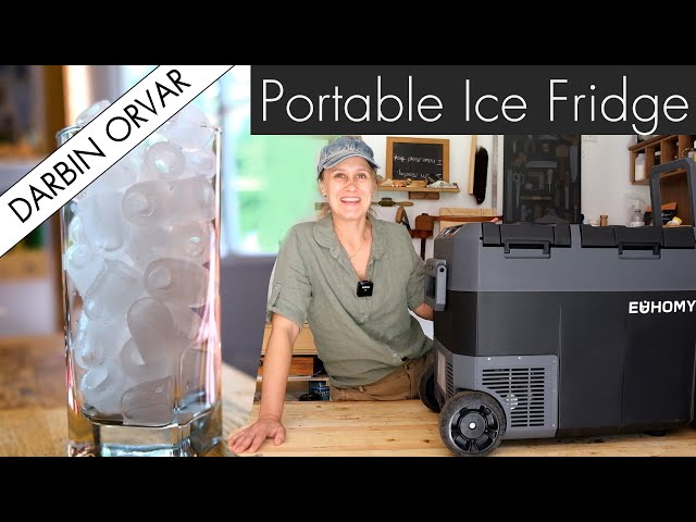 The Coolest Cooler? Euhomy Portable Fridge with Ice Maker - Review & Test - Euhomy