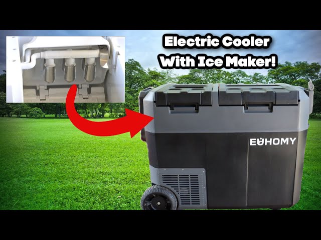 Euhomy Electric Cooler Has A Fully Automatic ICE Maker! - Euhomy