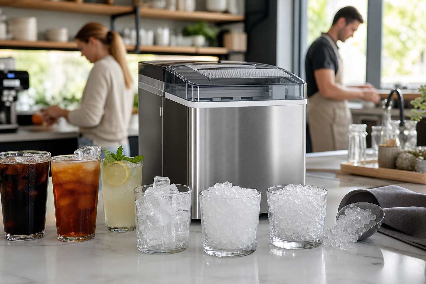 Why Restaurants Use Cube Ice While Cafes Often Choose Nugget Ice