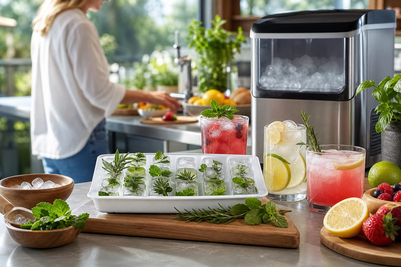 The Right Way to Freeze Herbs in Ice for Cooking Later