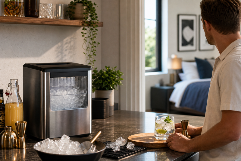 Can You Run an Ice Maker Overnight in a Studio Apartment Without Losing Sleep?