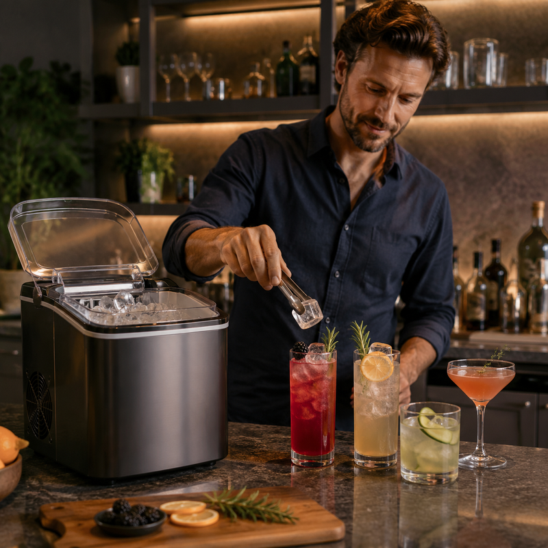 What Ice Shape Keeps Mocktails Cold Without Watering Them Down?