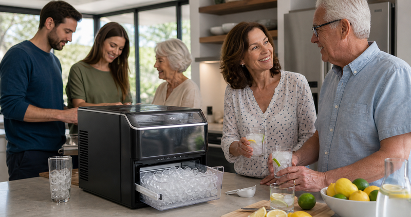 How to Minimize Ice Maker Disruption in a Multi-Generational Household