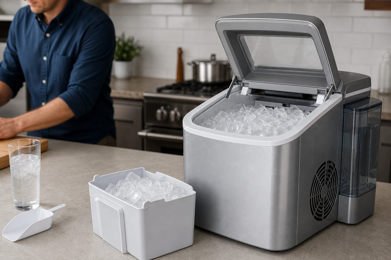 Can Driving Vibration Damage a Portable Ice Maker Compressor?