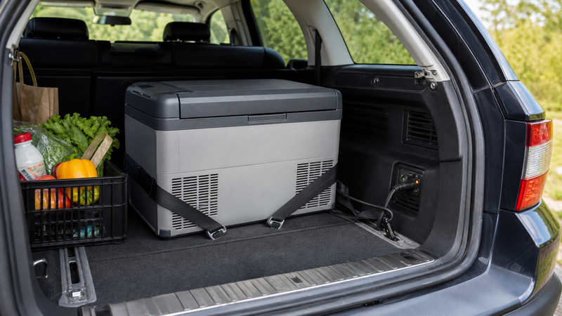 How to Transport a euhomy Car Refrigerator With Food Inside Without Spoilage