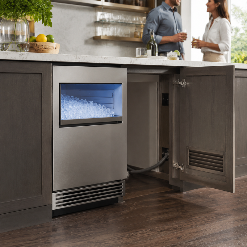 Undercounter Ice Maker vs. Built-In Ice Maker: Installation Differences Explained