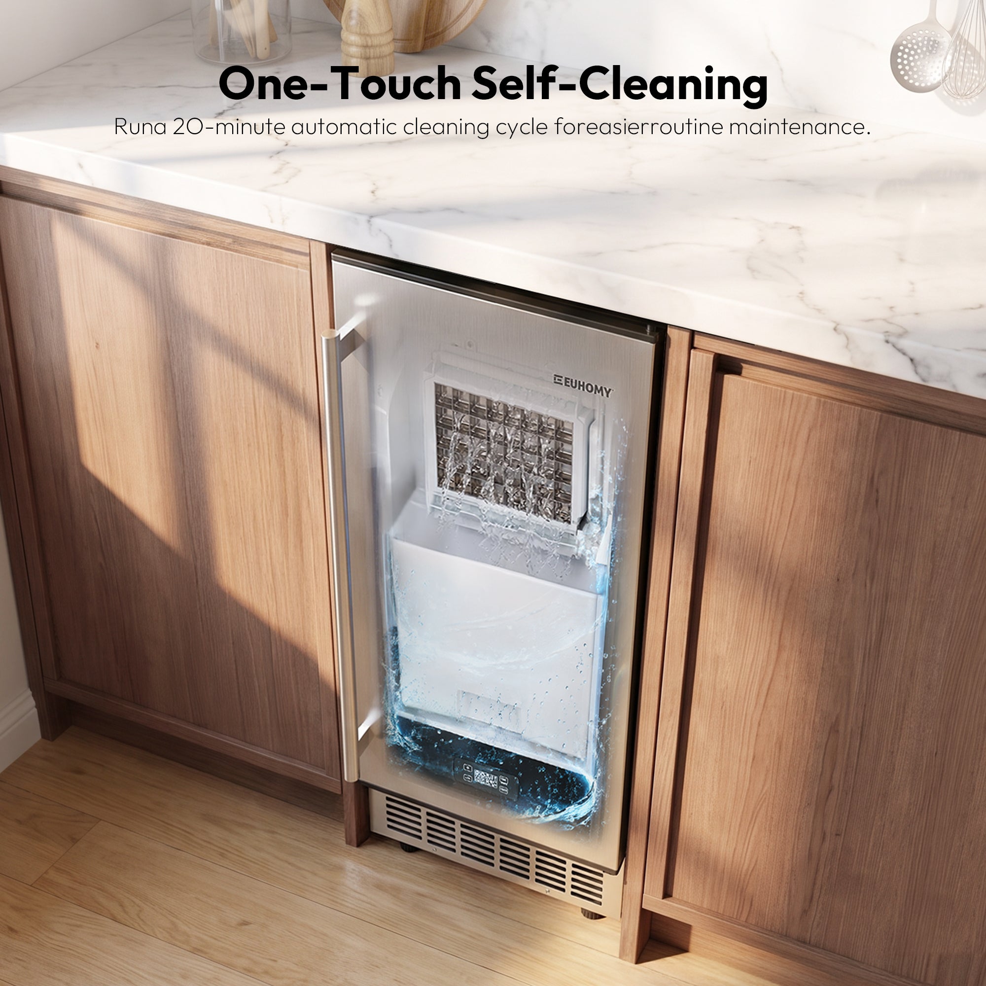 Euhomy Lucid S2 Cube Commercial Ice Maker