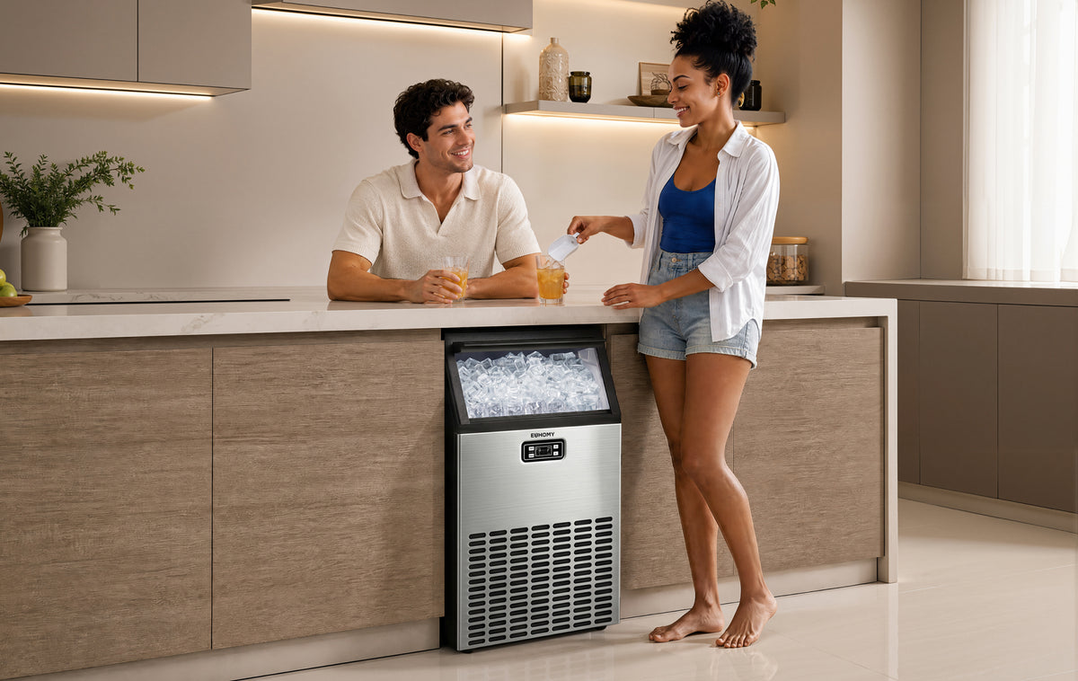 Euhomy Lucid M1 Cube Commercial Ice Maker