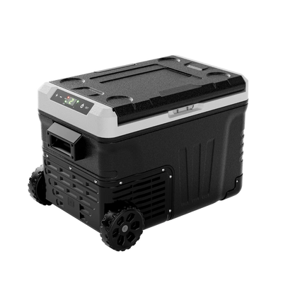 Euhomy Rover W2 portable car refrigerator with wheels, black 37QT/53QT cooler