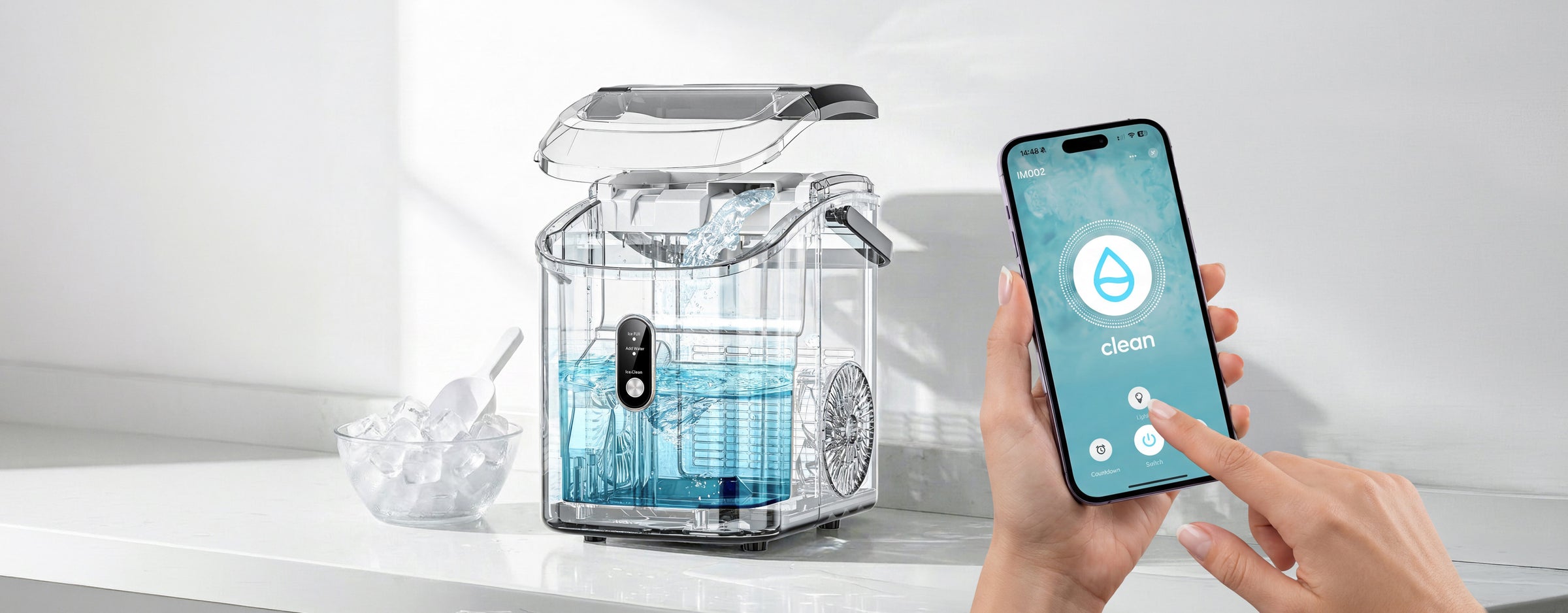 One-Touch Self-Cleaning