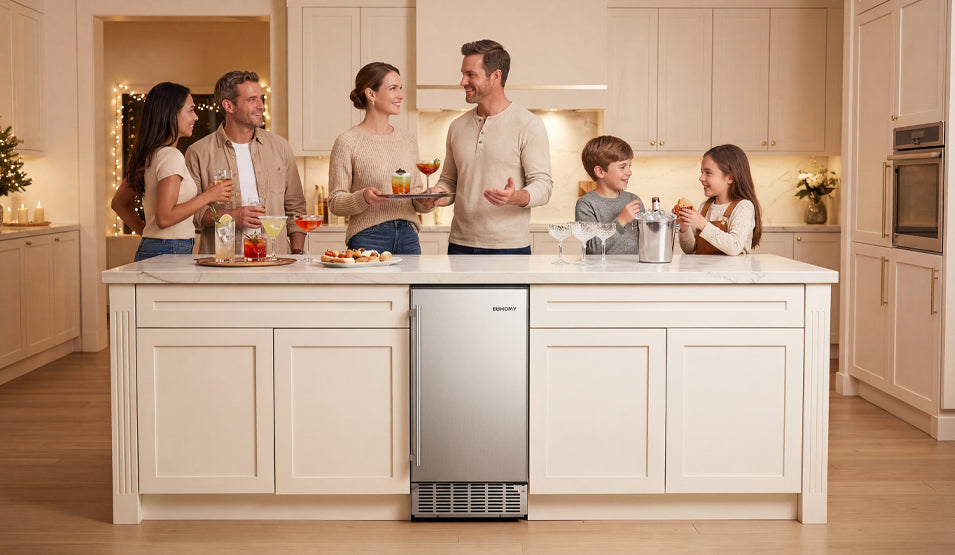 Euhomy Lucid S2 Cube Commercial Ice Maker