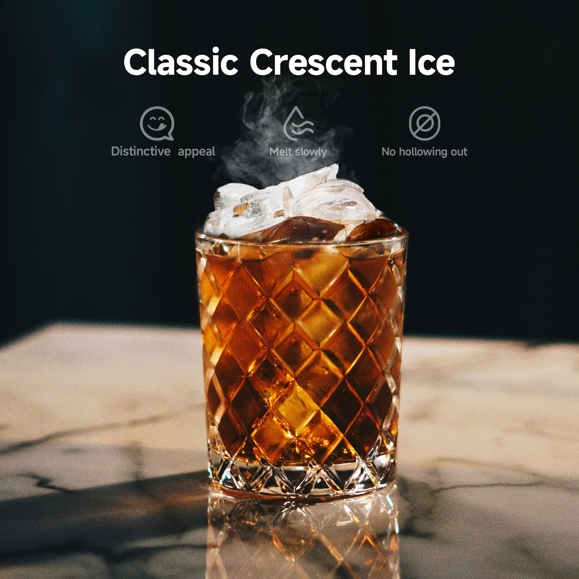 Euhomy Moon SE Crescent Commercial Ice Maker