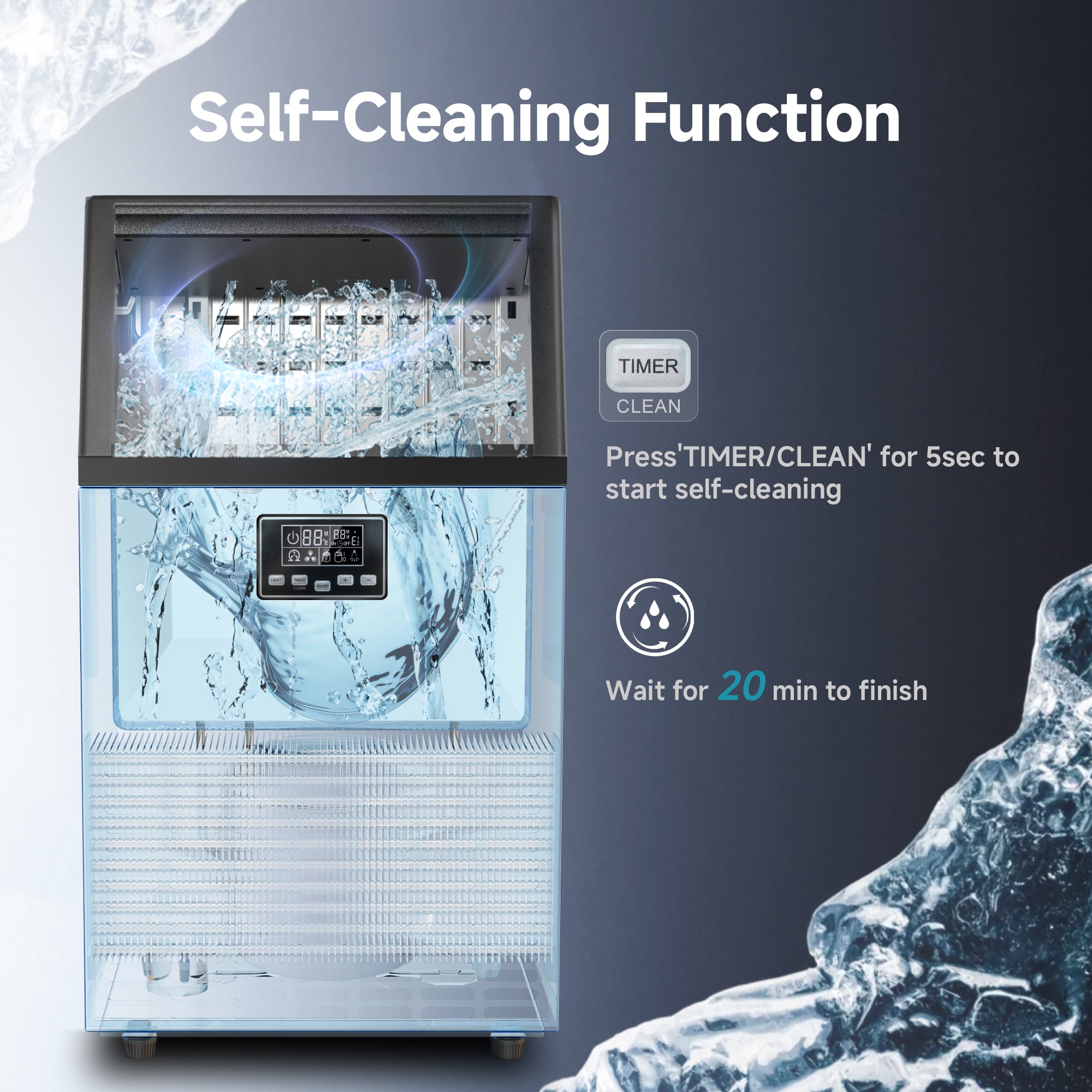 Euhomy Moon SE Crescent Commercial Ice Maker